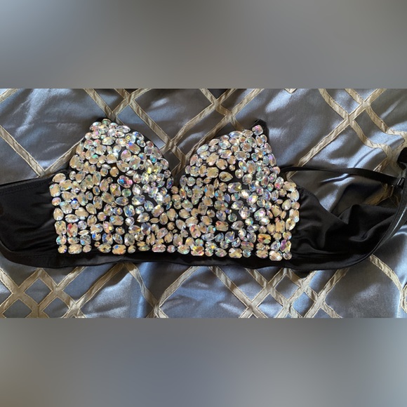 Tops - Eras tour outfit idea bejeweled bra